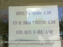 Restaurant Fujiyama direkt neben dem Supermarkt EROSKI