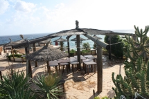 Restaurante Pura Vida, Terrasse des Chiringuitos auf der oberen Ebene