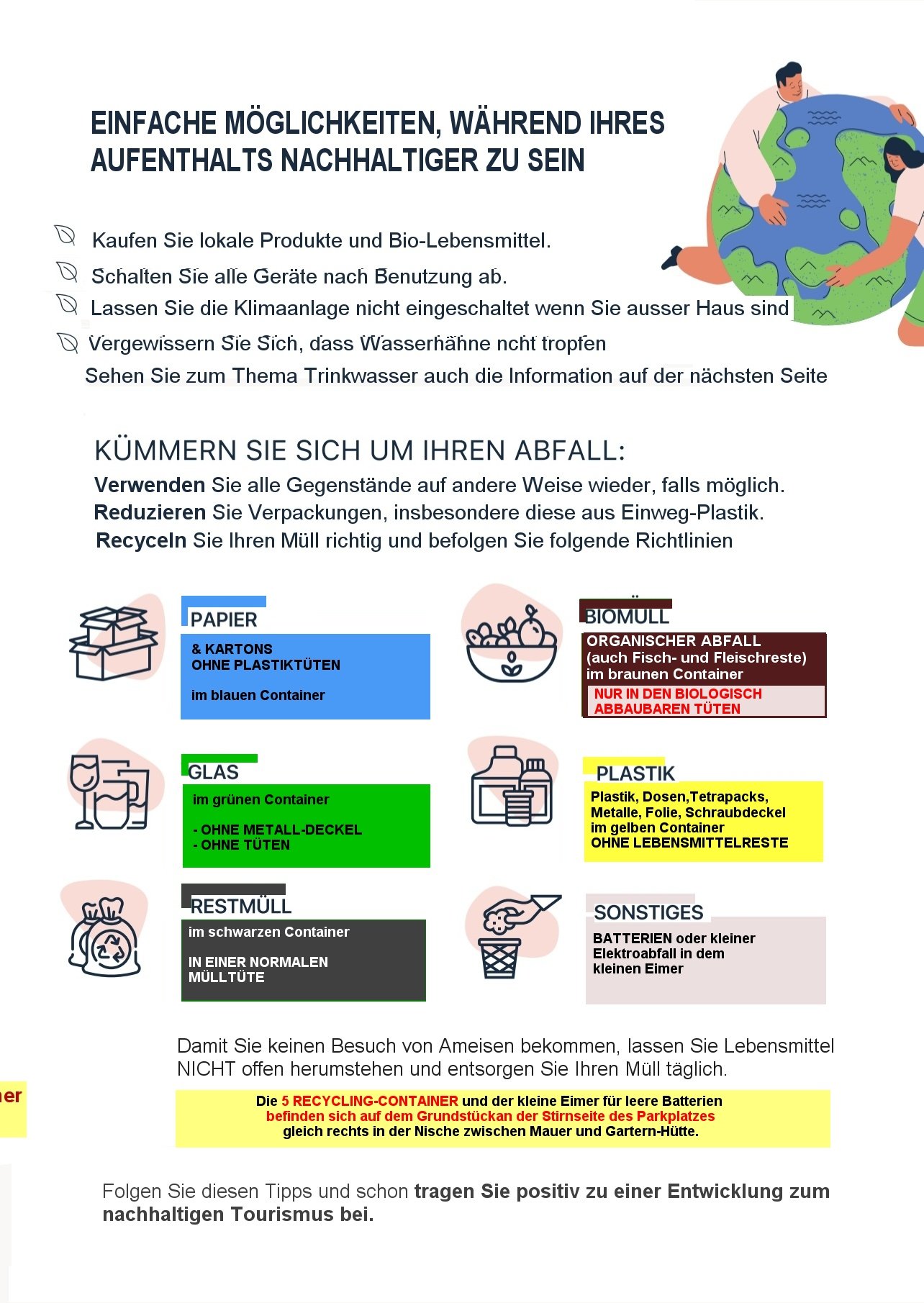 Umwelt, Nachhaltigkeit, Müll