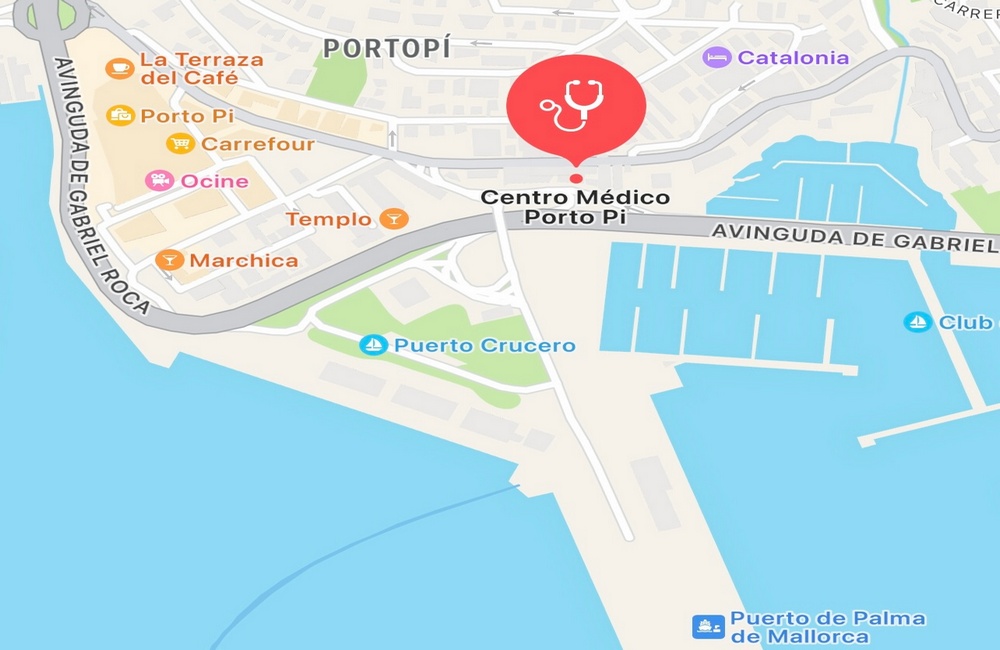 mapa cent medico portopi 1000