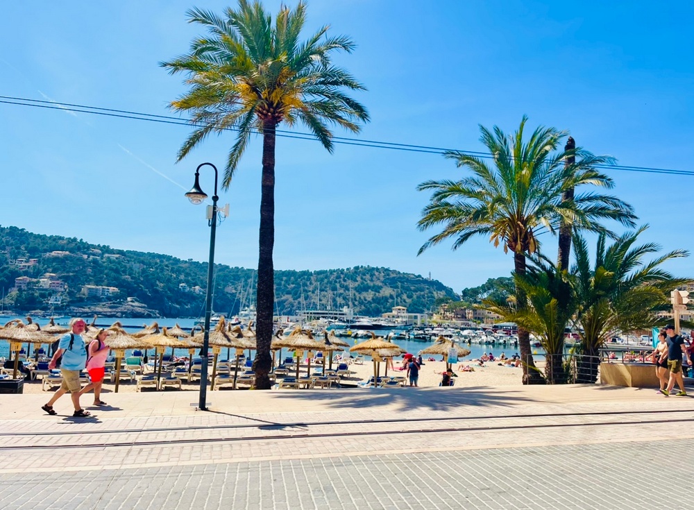 Der Hafen von Soller, Endstation der nostalgischen Strassenbahn