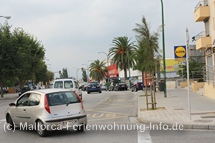 Lidl-Markt am Coll d'en Rabassa bei Palma