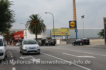 Lidl-Markt am Coll d'en Rabassa bei Palma