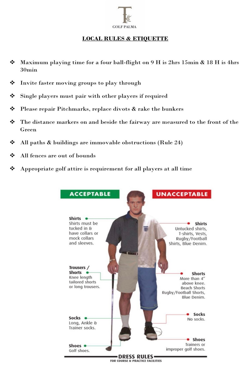 regeln kleider puntiro 1000